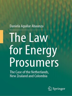 cover image of The Law for Energy Prosumers